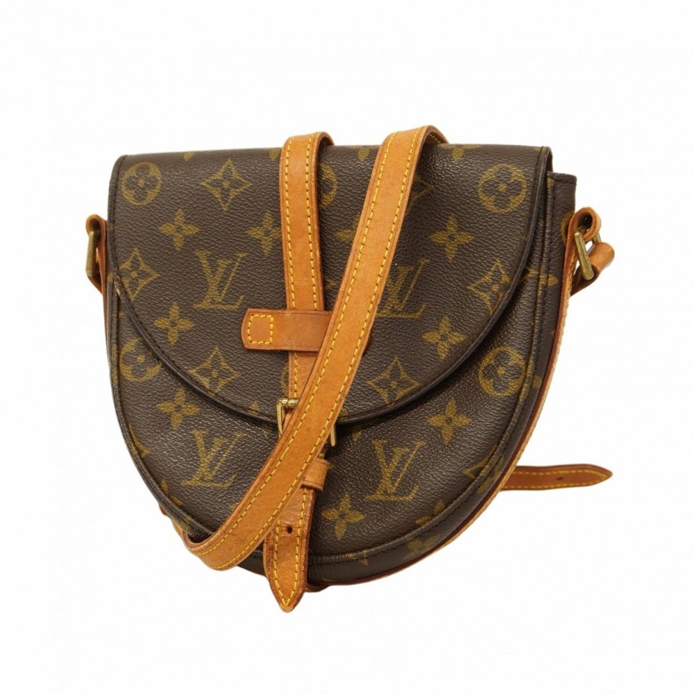 Louis Vuitton Brown and Tan Crossbody Bag